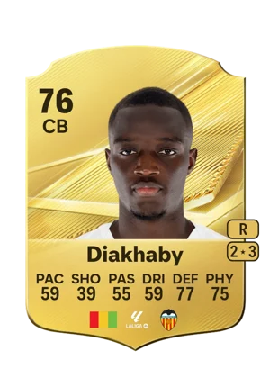 Diakhaby - 76 - Rare EA FC 27 card