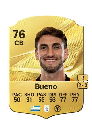Bueno - 76 - Rare EA FC 27 card