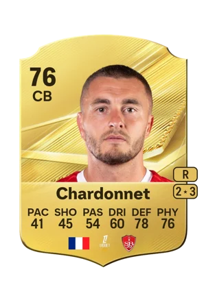 Chardonnet - 76 - Rare EA FC 27 card