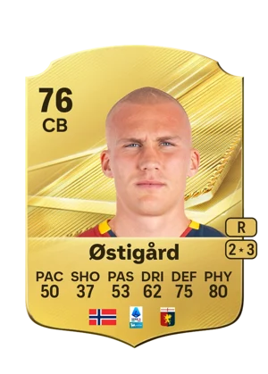 Østigård - 76 - Rare EA FC 27 card