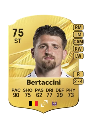 Bertaccini - 75 - Rare EA FC 27 card