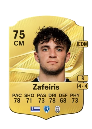 Zafeiris - 75 - Rare EA FC 27 card
