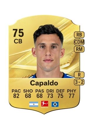 Capaldo - 75 - Rare EA FC 27 card
