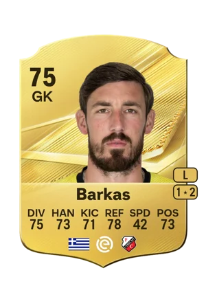 Barkas - 75 - Rare EA FC 27 card