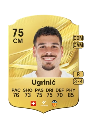 Ugrinić - 75 - Rare EA FC 27 card