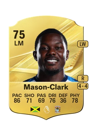 Mason-Clark - 75 - Rare EA FC 27 card