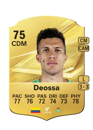 Deossa - 75 - Rare EA FC 27 card