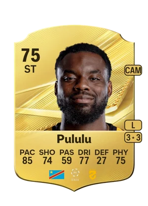 Pululu - 75 - Rare EA FC 27 card