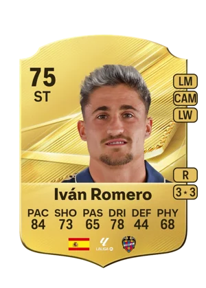 Iván Romero - 75 - Rare EA FC 27 card