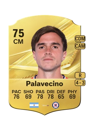 Palavecino - 75 - Rare EA FC 27 card
