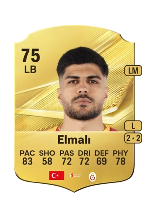 Elmalı - 75 - Rare EA FC 27 card