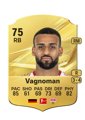 Vagnoman - 75 - Rare EA FC 27 card