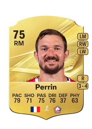 Perrin - 75 - Rare EA FC 27 card