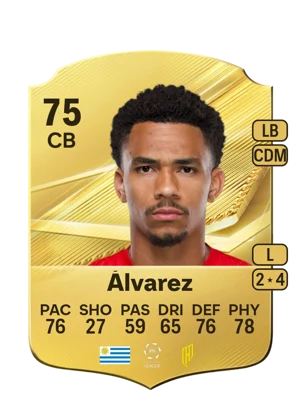 Álvarez - 75 - Rare EA FC 27 card