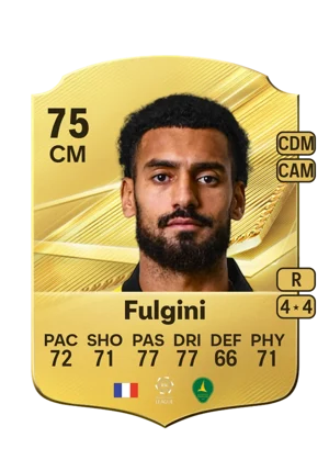 Fulgini - 75 - Rare EA FC 27 card