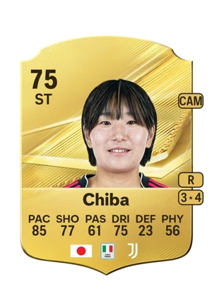 Chiba - 75 - Rare EA FC 27 card