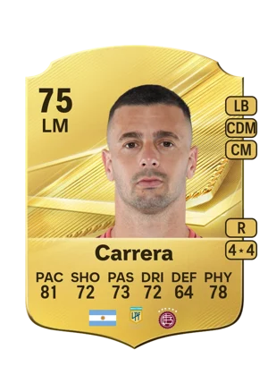 Carrera - 75 - Rare EA FC 27 card