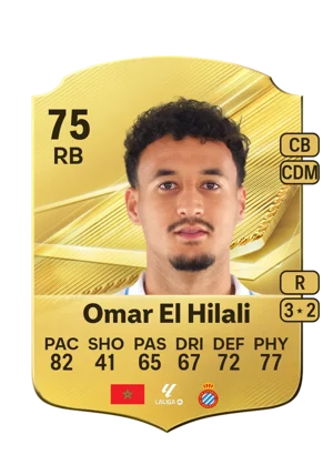 Omar El Hilali - 75 - Rare EA FC 27 card