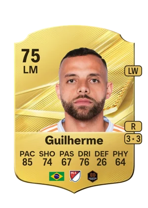 Guilherme - 75 - Rare EA FC 27 card