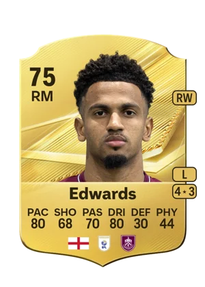 Edwards - 75 - Rare EA FC 27 card