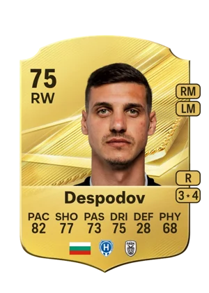 Despodov - 75 - Rare EA FC 27 card