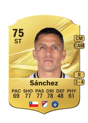 Sánchez - 75 - Rare EA FC 27 card