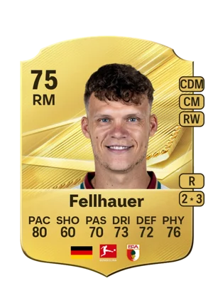 Fellhauer - 75 - Rare EA FC 27 card