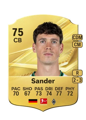 Sander - 75 - Rare EA FC 27 card
