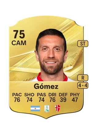 Gómez - 75 - Rare EA FC 27 card