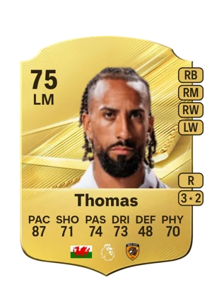 Thomas - 75 - Rare EA FC 27 card