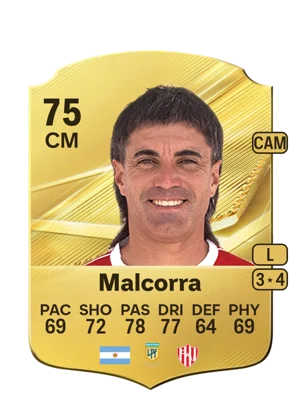 Malcorra - 75 - Rare EA FC 27 card