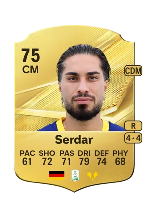Serdar - 75 - Rare EA FC 27 card