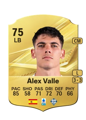 Álex Valle - 75 - Rare EA FC 27 card