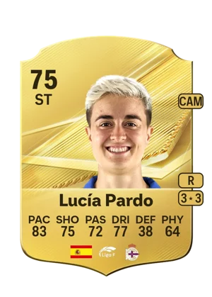 Lucía Pardo - 75 - Rare EA FC 27 card