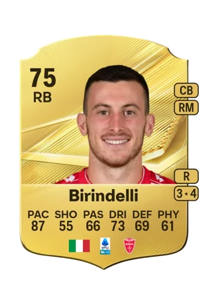 Birindelli - 75 - Rare EA FC 27 card