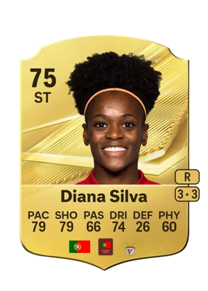 Diana Silva - 75 - Rare EA FC 27 card