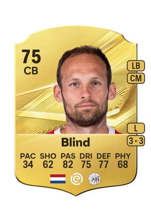Blind - 75 - Rare EA FC 27 card