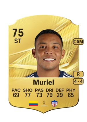 Muriel - 75 - Rare EA FC 27 card