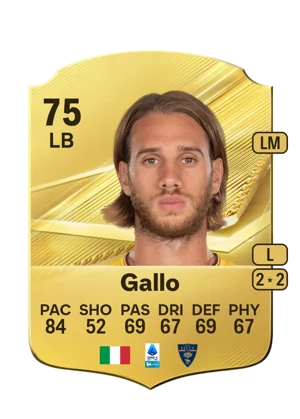 Gallo - 75 - Rare EA FC 27 card