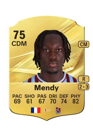 Mendy - 75 - Rare EA FC 27 card