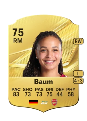 Baum - 75 - Rare EA FC 27 card