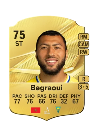 Begraoui - 75 - Rare EA FC 27 card