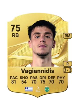 Vagiannidis - 75 - Rare EA FC 27 card