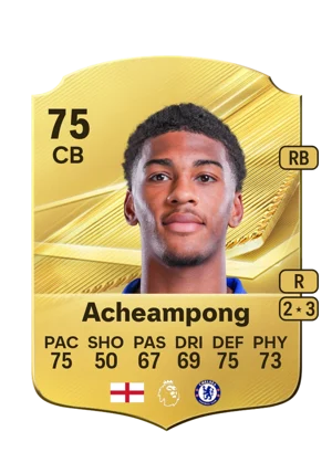 Acheampong - 75 - Rare EA FC 27 card