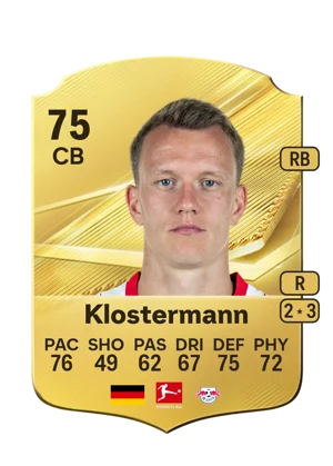 Klostermann - 75 - Rare EA FC 27 card