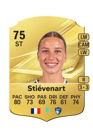 Stiévenart - 75 - Rare EA FC 27 card