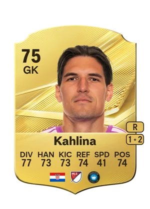Kahlina - 75 - Rare EA FC 27 card