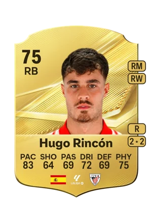 Hugo Rincón - 75 - Rare EA FC 27 card