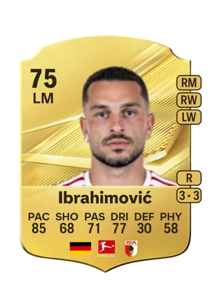 Ibrahimović - 75 - Rare EA FC 27 card