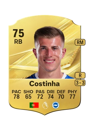 Costinha - 75 - Rare EA FC 27 card